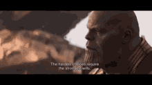Thanos Sacrifice GIF - Thanos Sacrifice Strongest Wills GIFs