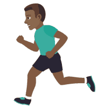 running joypixels exercise jogging run