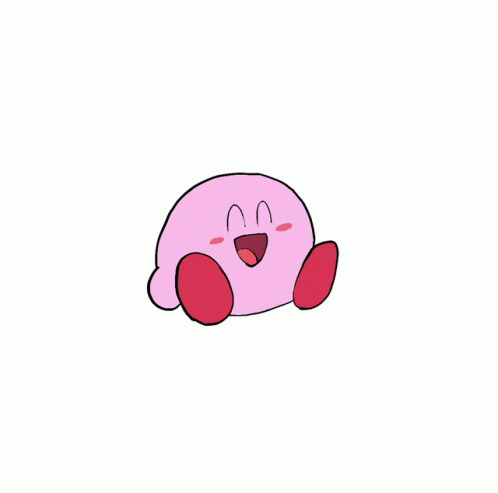 Happy Kirby GIF - Happy Kirby Animation - Discover & Share GIFs