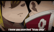 a man and woman kissing with the words i know you searched kispy yoga