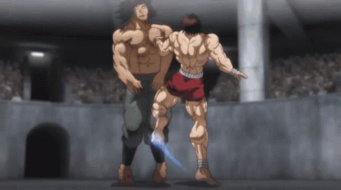 Baki Fight GIF - Baki Fight Anime - Discover & Share GIFs