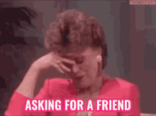 Asking For A Friend Shy GIF - Asking For A Friend Shy Blushing GIFs