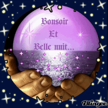 bonsoir belle nuit good evening beautiful night sparkle
