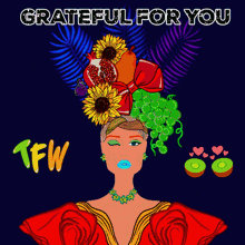 Tutti Frutti Women Grateful For You GIF