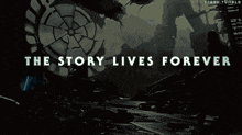 The Story Lives Forever Ben Solo GIF - The Story Lives Forever Ben Solo Kylo Ren GIFs
