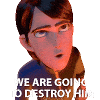 We Are Going To Destroy Him Jim Lake Jr Sticker - We Are Going To Destroy Him Jim Lake Jr Trollhunters Tales Of Arcadia Stickers