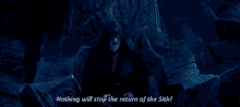 Star Wars Palpatine GIF - Star Wars Palpatine Nothing Will Stop The Return Of The Sith GIFs