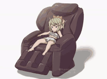 Loli Anime GIF - Loli Anime Chair GIFs