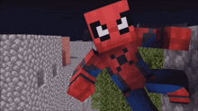 Super Heróis Minecraft GIF - Super Heróis Minecraft Spider Man GIFs