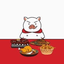 Nanu Eat Pig GIF