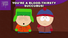 Youre A Blood Thirsty Succubus Kyle Broflovski GIF