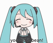 You Did It Bean You Did It Bean Siroat GIF - You Did It Bean You Did It Bean Siroat Bean GIFs