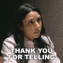 Thank You For Telling The Truth Michelle Khare GIF - Thank You For Telling The Truth Michelle Khare Thanks For Speaking The Truth GIFs
