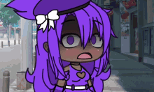 Purple Shocked GIF - Purple Shocked GIFs