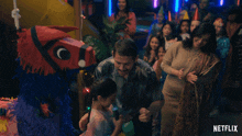 Playing Piñata Diego Hargreeves GIF