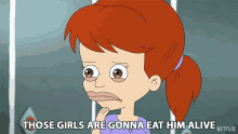Those Girls Are Gonna Eat Him Alive In Trouble GIF - Those Girls Are Gonna Eat Him Alive In Trouble Mean Girls GIFs
