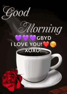 Good Morning Coffee GIF - Good Morning Coffee I Love You GIFs
