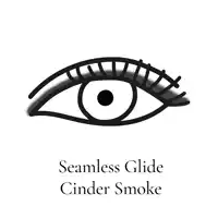 a seamless glide cinder smoke eye icon
