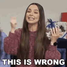 This Is Wrong Vanessa Merrell GIF - This Is Wrong Vanessa Merrell Guilty GIFs