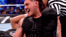 The Judgment Day Dominik Mysterio GIF - The Judgment Day Dominik Mysterio Evil Laugh GIFs