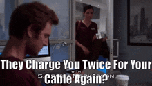 Chicago Med Natalie Manning GIF - Chicago Med Natalie Manning They Charge You Twice For Your Cable Again GIFs