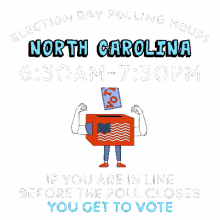 north carolina polls nc election day polling hours 630am730pm vote