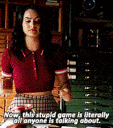 Riverdale Veronica Lodge GIF - Riverdale Veronica Lodge Now This Stupid Game GIFs