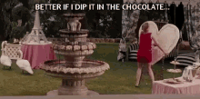 Valentines Day Bridesmaids Movie GIF - Valentines Day Bridesmaids Movie Better If I Dip In The Chocolate GIFs