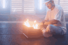 Fire Burning GIF - Fire Burning This Is Fine GIFs