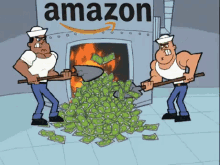 Burning Money GIF - Amazon GIFs