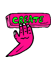 Create Creator Sticker - Create Creator Artnuttz Stickers