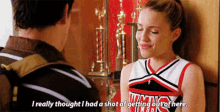 Glee Quinn Fabray GIF - Glee Quinn Fabray I Really Thought I Had A Shot Of Getting Out Of Here GIFs