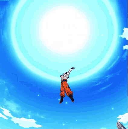 元気玉 悟空　ドラゴンボール GIF - Genki Dama Spirit Bomb Dragonball - Discover & Share  GIFs