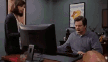 Parks And Rec Rage GIF