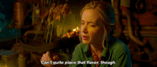 Jungle Cruise Lily Houghton GIF - Jungle Cruise Lily Houghton Cant Quite Place That Flavor Though GIFs