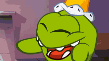 Laugh Out Loud Om Nom GIF - Laugh Out Loud Om Nom Om Nom And Cut The Rope GIFs
