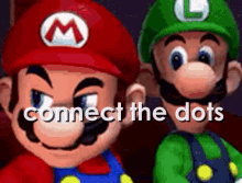 Connect The Dots Mario GIF