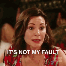 Its Not My Fault Real Housewives Of New York GIF - Its Not My Fault Real Housewives Of New York Rhony GIFs