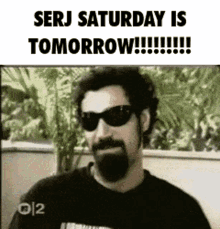 Serj Saturday GIF