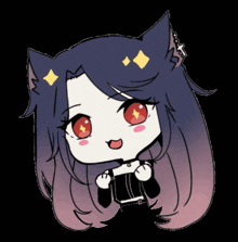 Arcana Arcana Excited GIF - Arcana Arcana Excited Chibi Cana Excited GIFs