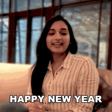 Happy New Year Srinidhi Shetty GIF - Happy New Year Srinidhi Shetty Kgf Chapter2 GIFs