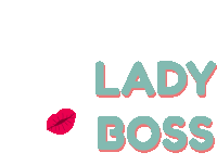 Lady Boss Boss Sticker - Lady Boss Boss Ditut Stickers