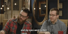 Mbmbam My Eyes Went To Hell GIF - Mbmbam My Eyes Went To Hell Mcelroy GIFs