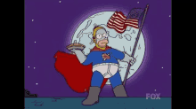 Simpsons Pie Ma GIF - The Simpsons Land Landing GIFs