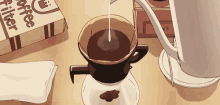 Coffee Make GIF - Coffee Make Anime GIFs