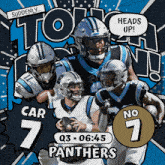 New Orleans Saints (7) Vs. Carolina Panthers (7) Third Quarter GIF - Nfl National Football League Football League GIFs