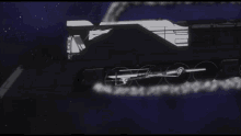 Big One Wheel Animation Galaxy Railways GIF