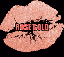 Glittery Lips Lips GIF - Glittery Lips Lips Rose Gold GIFs