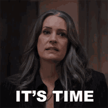 Its Time Emily Prentiss GIF - Its Time Emily Prentiss Paget Brewster GIFs