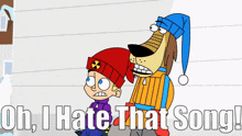 Johnny Test Oh I Hate That Song GIF - Johnny Test Oh I Hate That Song I Dont Like That Song GIFs